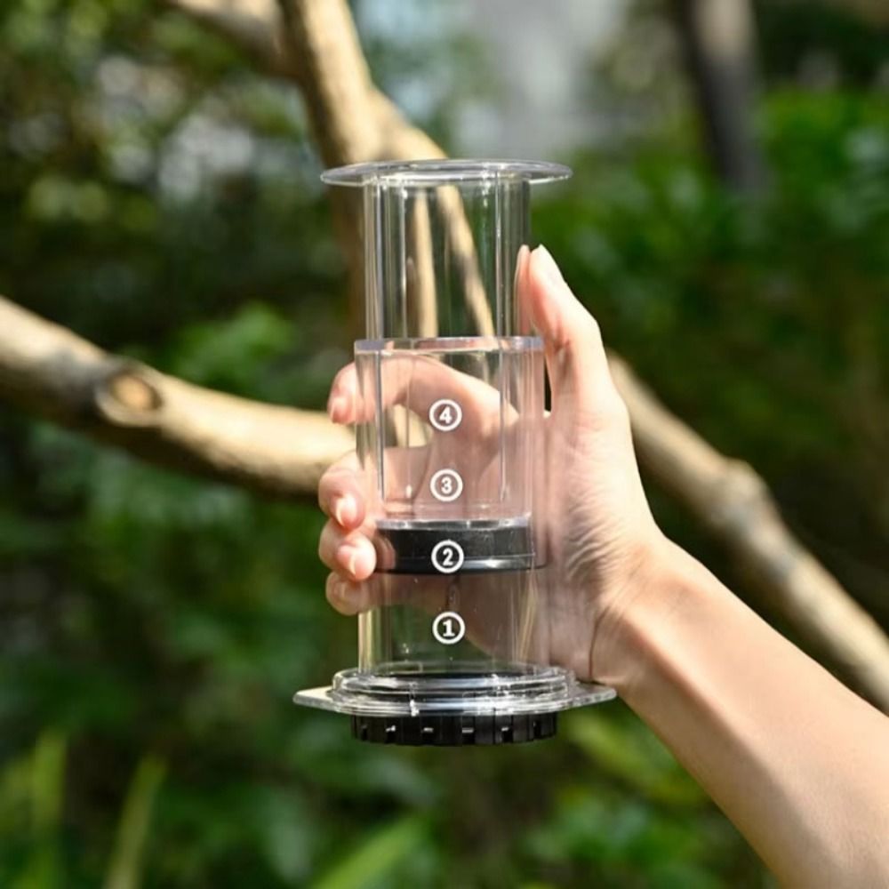 Camping Cooking Tin - Portable Coffee Kettle French Style Anti-slip