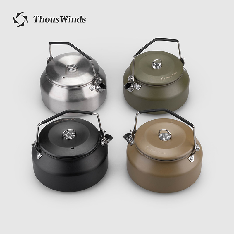 Camping Cooking Tin - Thous Winds Outdoor Camping Kettle, Portable