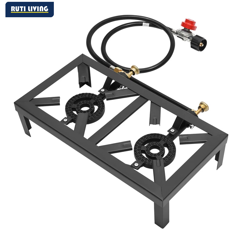 Camping Cooking Propane - Portable 1/2 Burner Outdoor Gas Stove