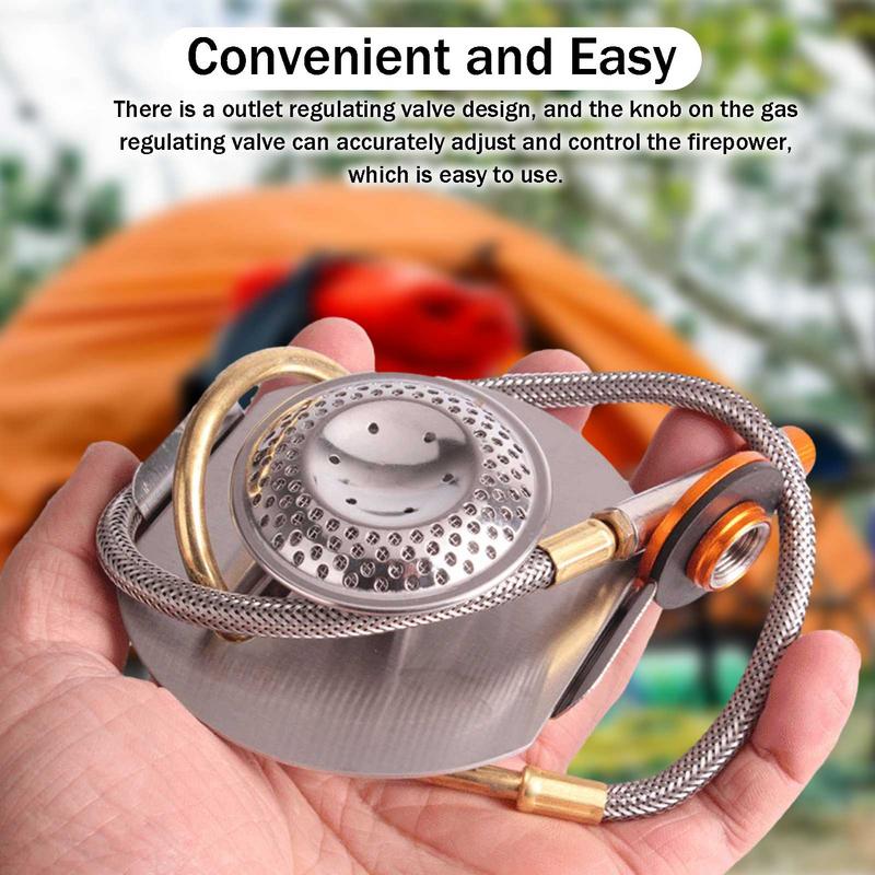 Camping Cooking Light - Outdoor Camping Gas Stove 3200W Stainless