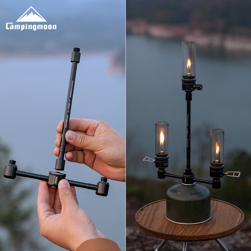 Camping Cooking Light - CAMPINGMOON BKZ12 Aluminum Alloy Extension Rod