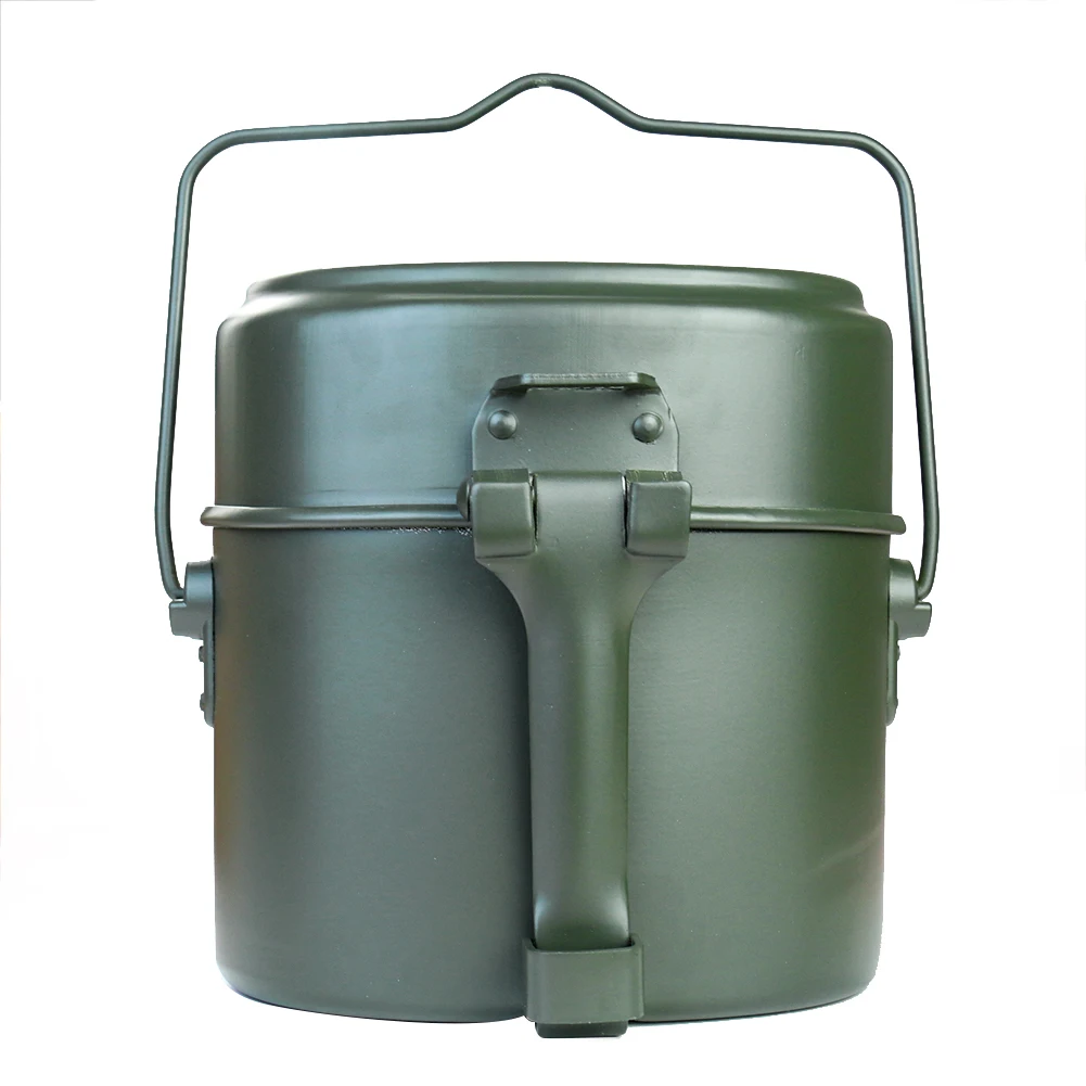 Camping Cooking Box - Portable Alloy Pot and Bowl Lunch