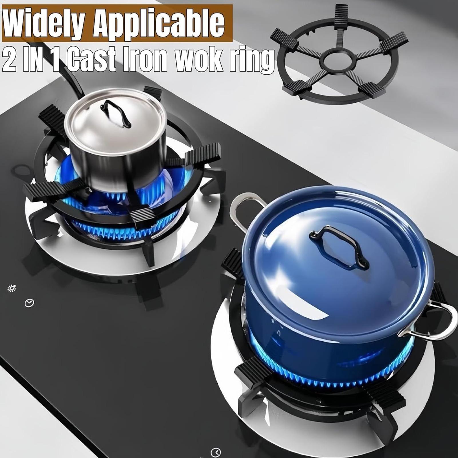 Stove Ring Stove Rack With Non - Camping Cooking Meals recension och pris