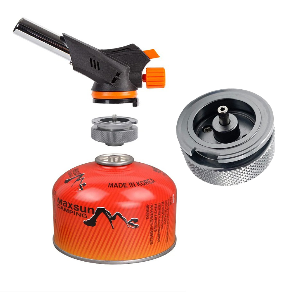 Aluminum Alloy Gas Canister Ad - Camping Cooking Propane recension och pris