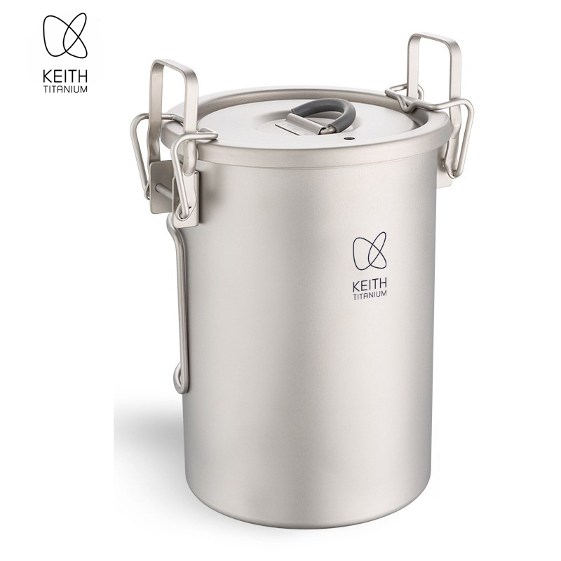 KEITH Pure Titanium Rice Cooke - Camping Cooking Tin recension och pris