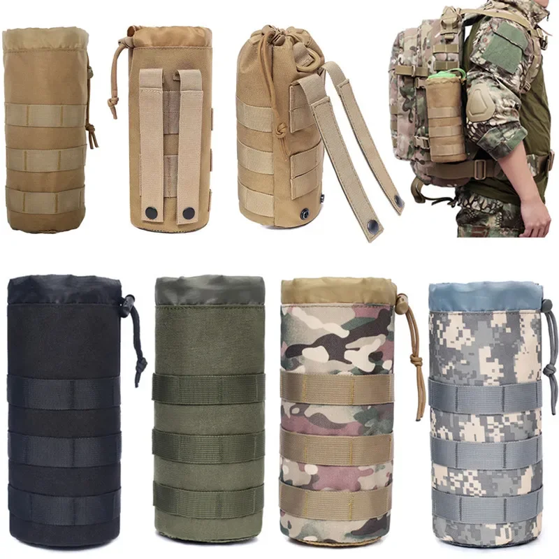 Tactical Molle Water Bottle Ba - Camping Cooking Tin recension och pris
