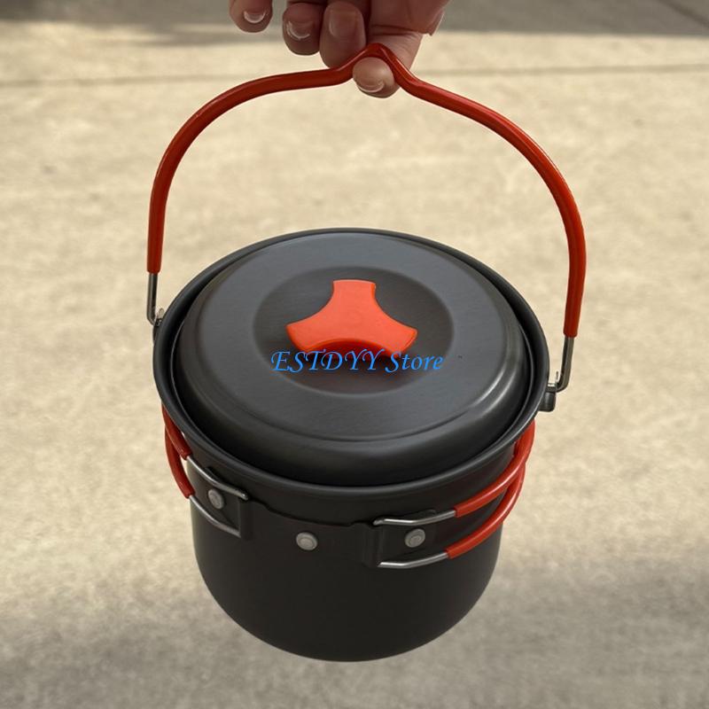 G6DE 1.4L Large Capacity Campi - Camping Cooking Pot Large recension och pris