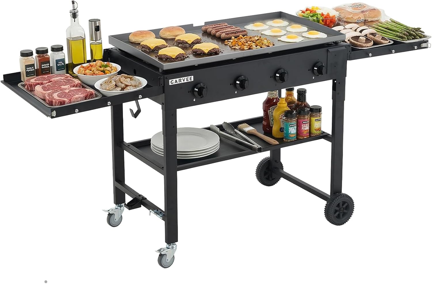Tacleekii 36 Inch Flat Top Gri - Camping Cooking Propane recension och pris