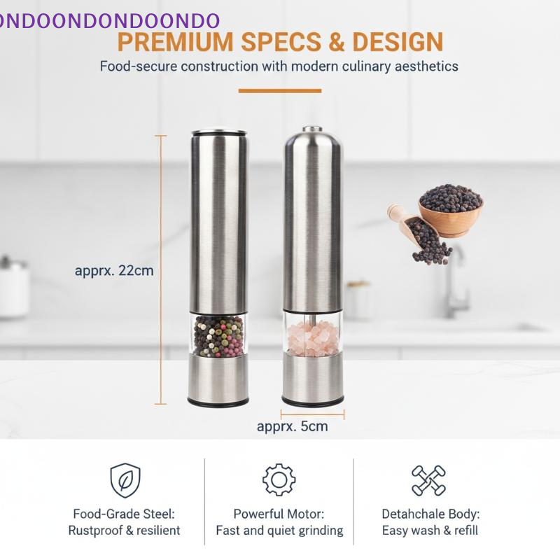 Stainless Steel Automatic Salt - Camping Cooking Gifts recension och pris