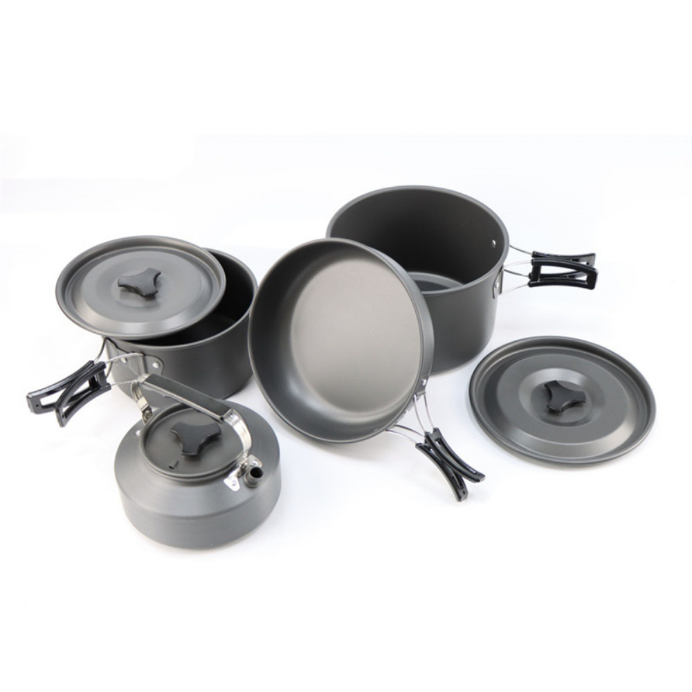 Lightweight Aluminum Alloy Out - Camping Cooking Pot Large recension och pris