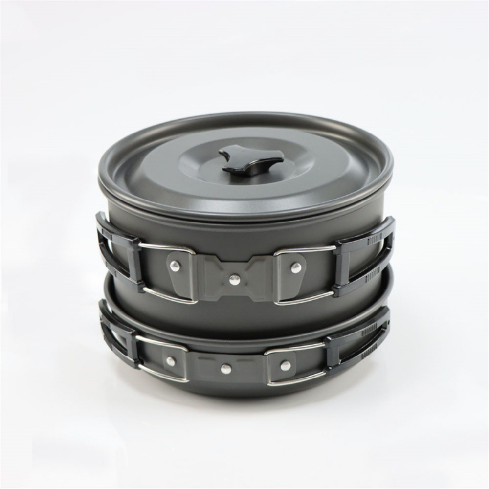 Lightweight Aluminum Alloy Out - Camping Cooking Pot Large recension och pris
