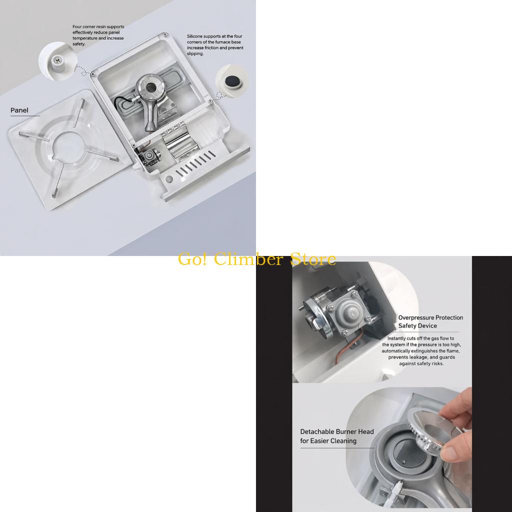 Q84C Single Burners Camp Stove - Camping Cooking Meals recension och pris