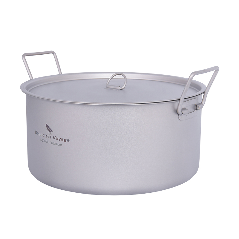 Boundless Voyage Titanium Pot  - Camping Cooking Pot Large recension och pris