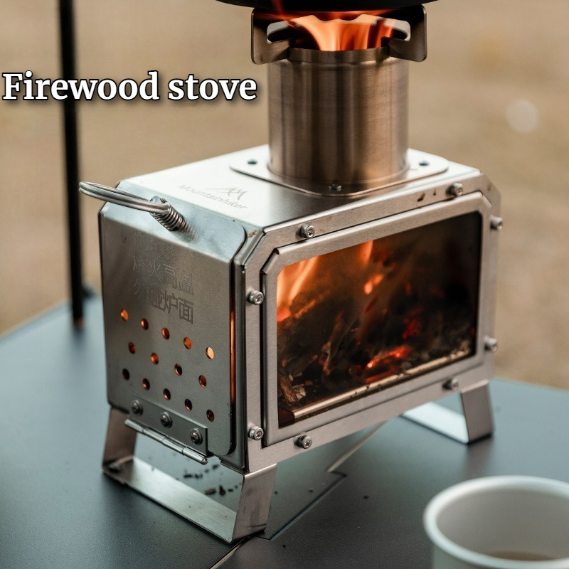 Stainless Steel Square Firewoo - Cooking Outdoor Camping recension och pris