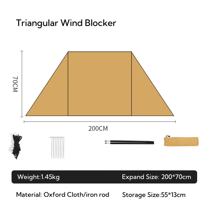 Camping Oxford Cooking Windshi - Camping Cooking Wind Blocker recension och pris