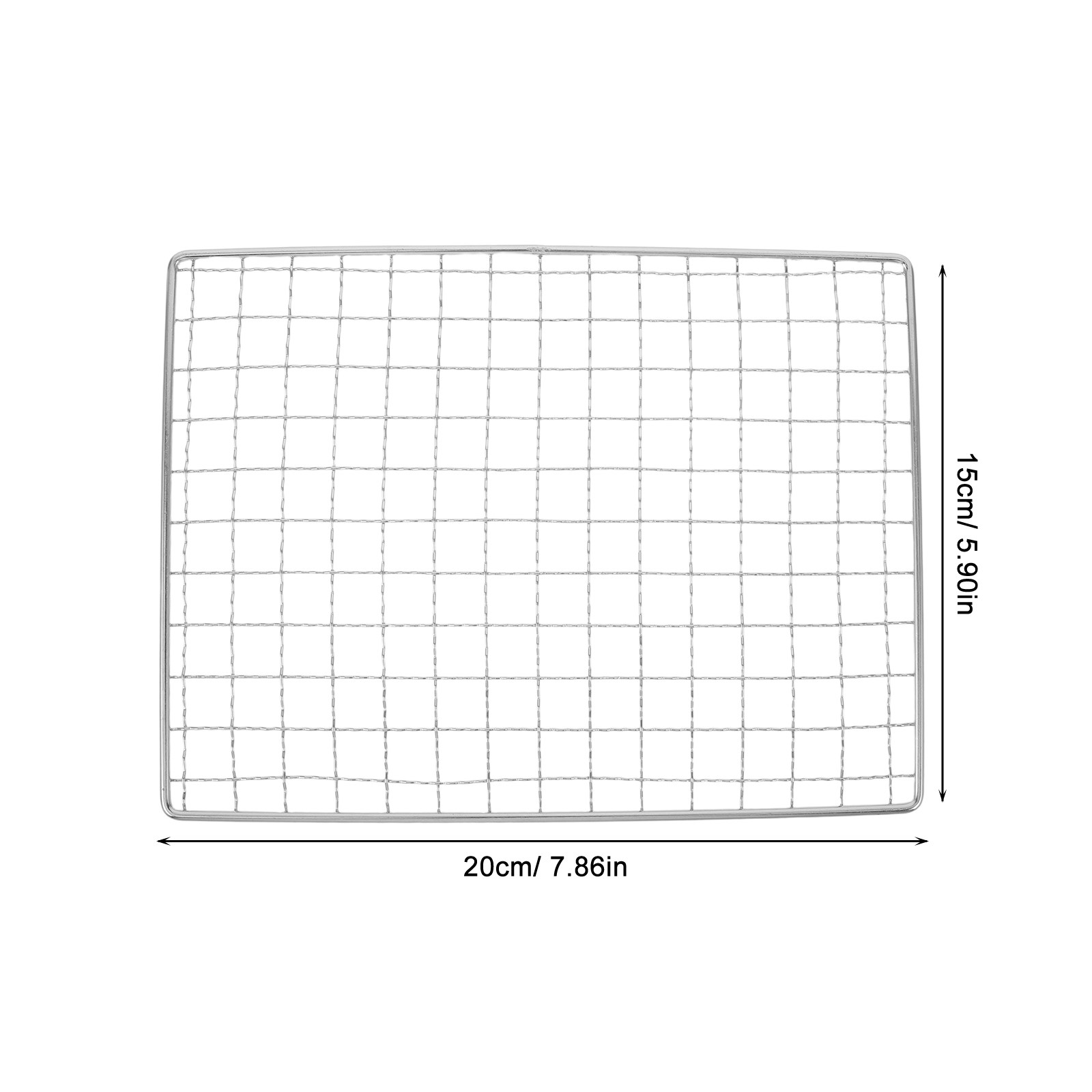 Stainless Steel Grill Mat Non  - Cooking Outdoor Camping recension och pris