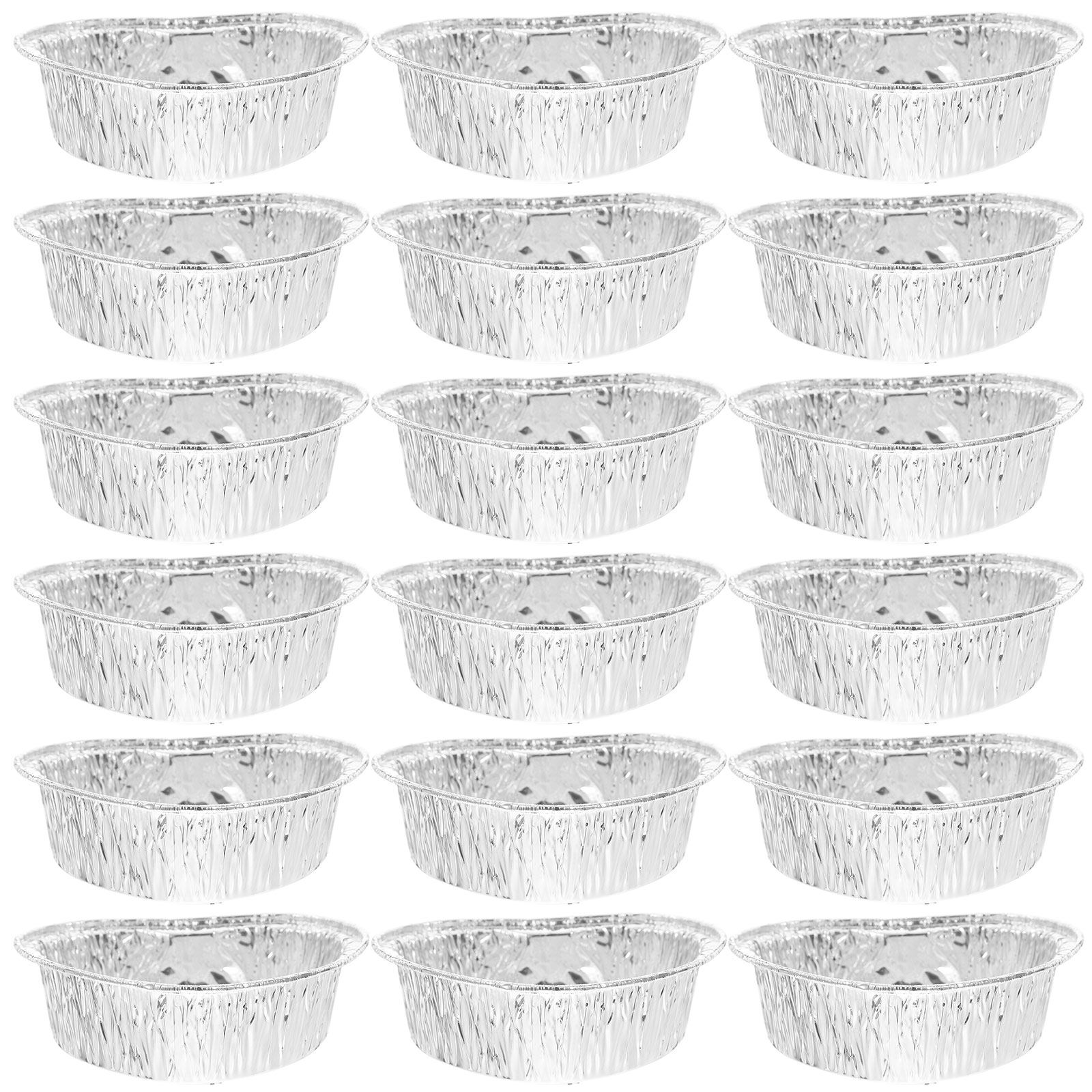 50Pcs Aluminum Foil Tart Molds - Camping Cooking Tin recension och pris