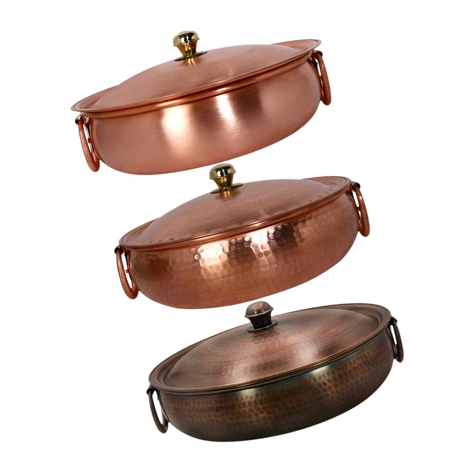 Copper Hot Pot Noodles Pot Han - Camping Cooking Pot recension och pris