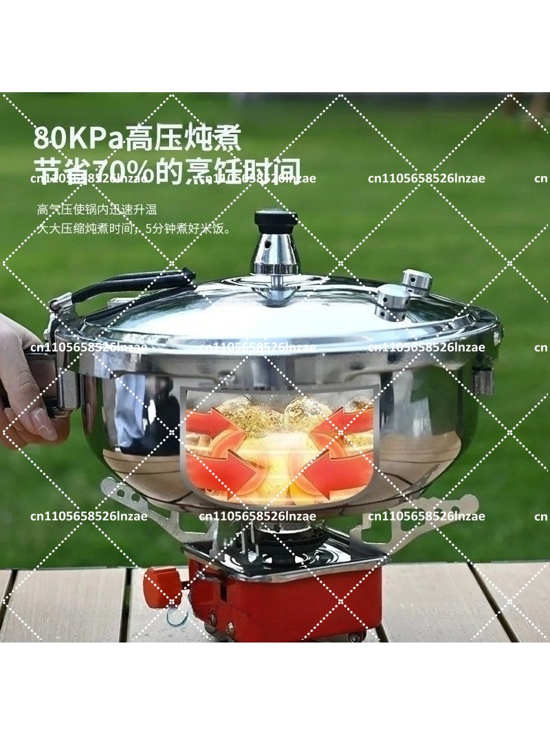 Camping Pressure Cooker Stainl - Camping Cooking Meals recension och pris