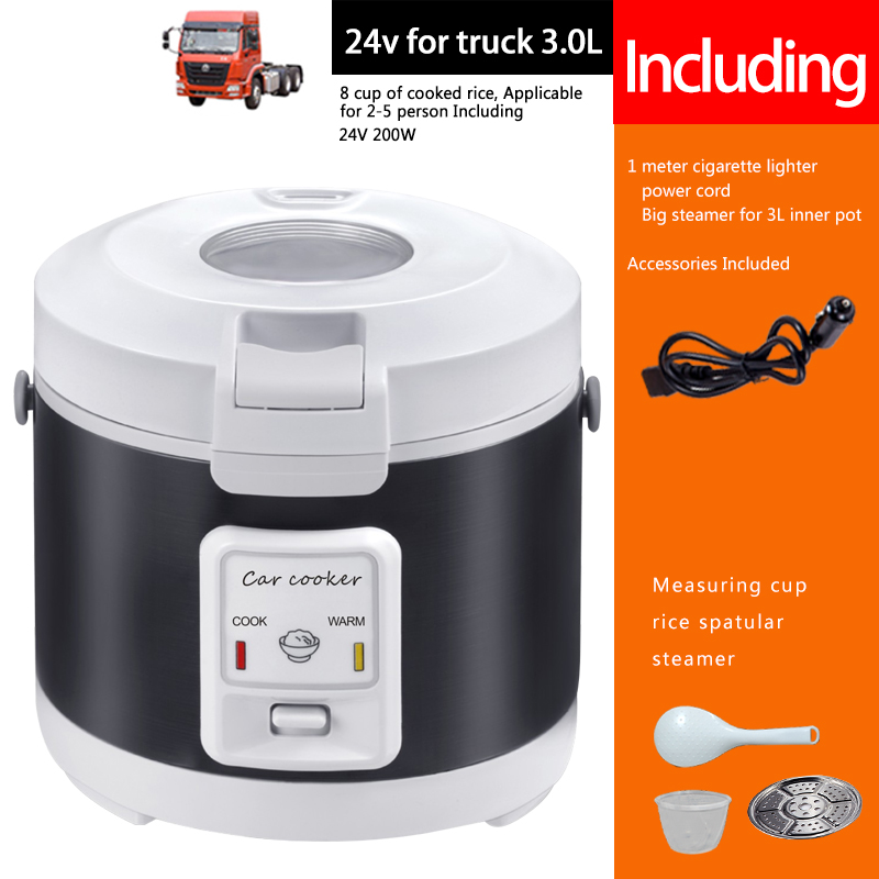 24V Rice Cooker  Truck Soup St - Camping Cooking Meals recension och pris