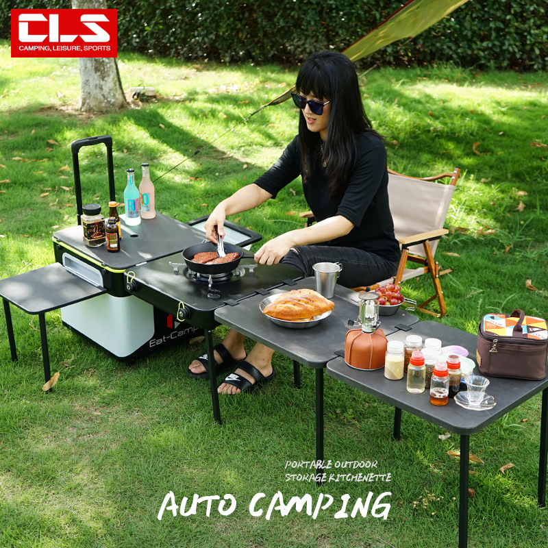 Portable Mobile Camping Kitche - Camping Cooking Box recension och pris