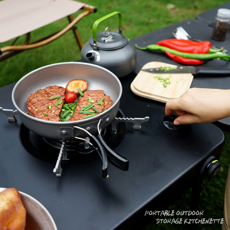 Portable Mobile Camping Kitche - Camping Cooking Box recension och pris