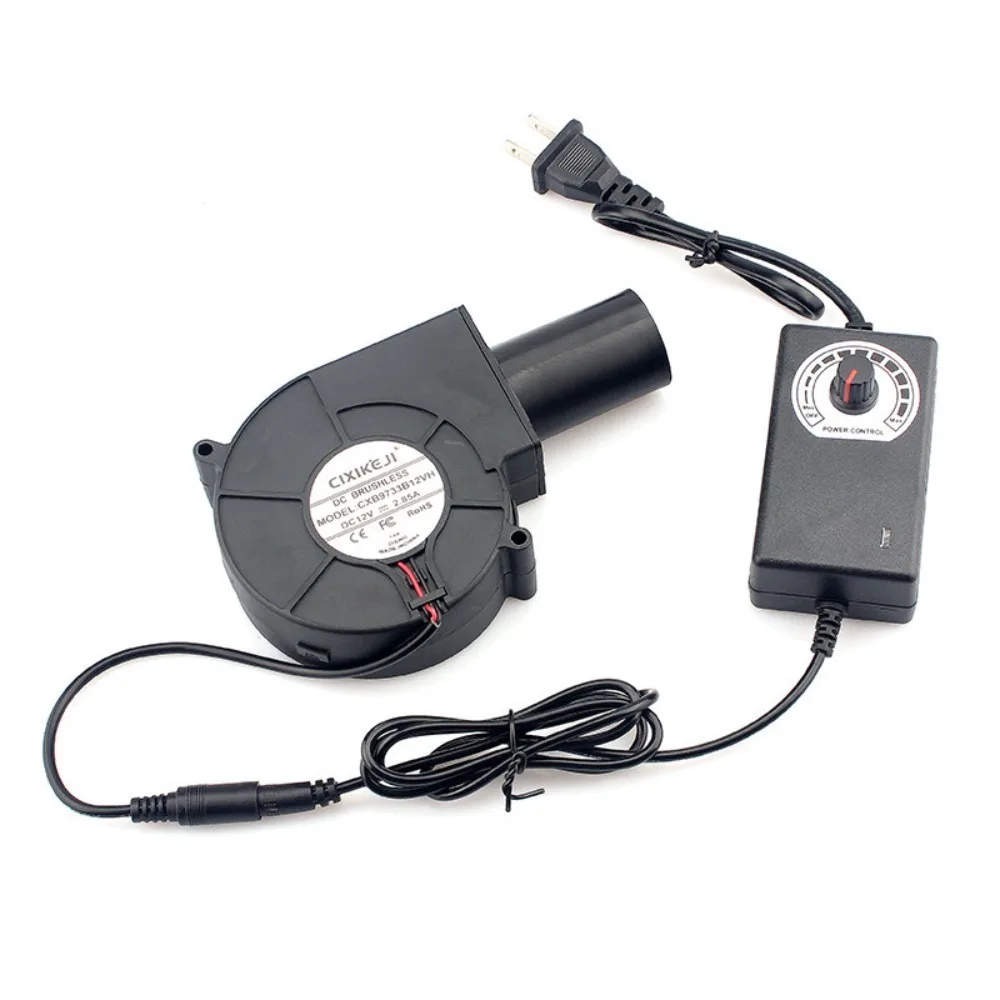 Electric BBQ Blower 220V Adjus - Cooking Outdoor Camping recension och pris