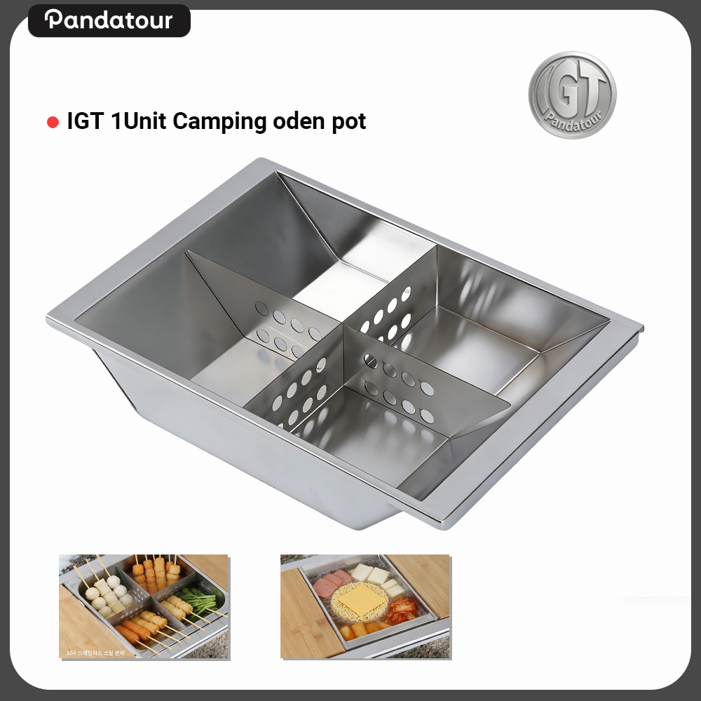 Pandatour Camping IGT Unit Ode - Camping Cooking Pot Large recension och pris