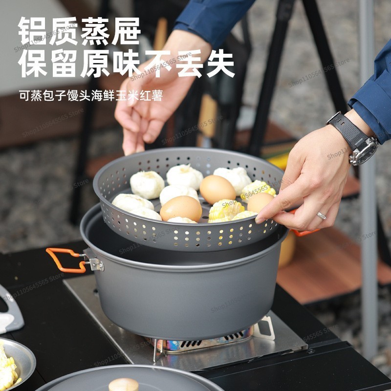For Outdoor Cooking Pot 7.5L L - Camping Cooking Pot Large recension och pris