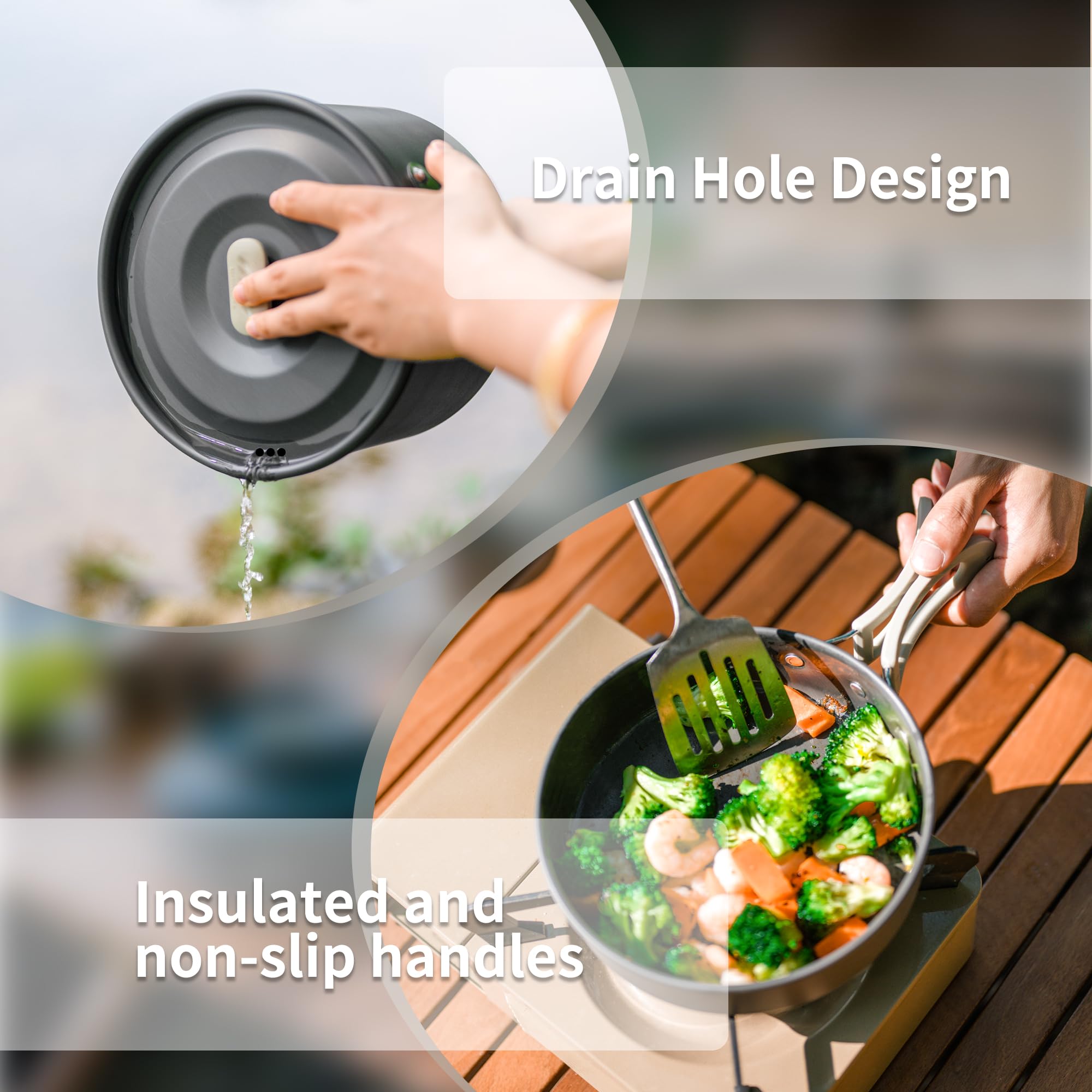 Naturehike Camping Soup Pot Co - Camping Cooking Pot Large recension och pris