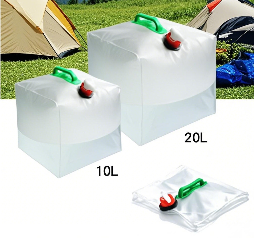 Outdoor Folding Water Bag Larg - Camping Cooking Pot Large recension och pris