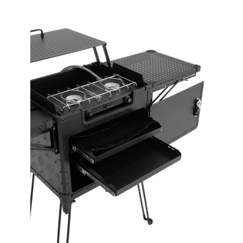 All-In-One Foldable Outdoor Ca - Camping Cooking Box recension och pris