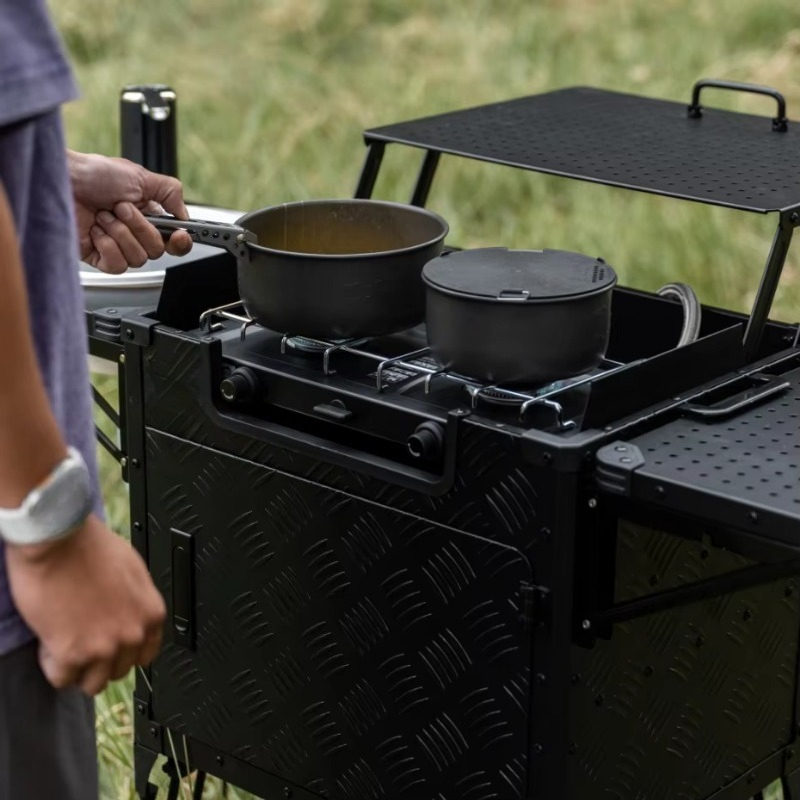 All-In-One Foldable Outdoor Ca - Camping Cooking Box recension och pris