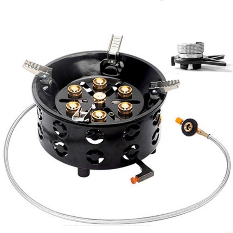 Outdoor Gas Stove for Camp Coo - Camping Cooking Meals recension och pris