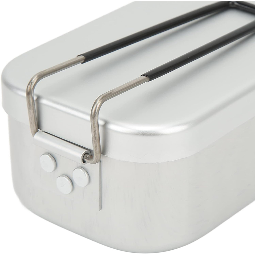 800ML Aluminum Lunch Boxes Out - Camping Cooking Tin recension och pris