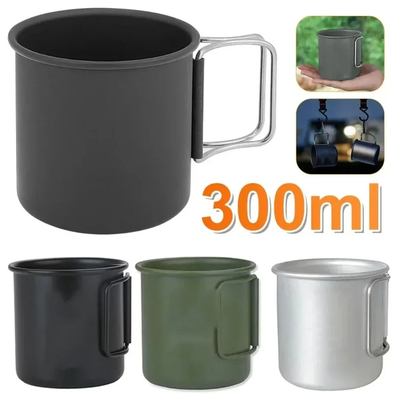 New 300ml Foldable Aluminum Al - Camping Cooking Pot recension och pris