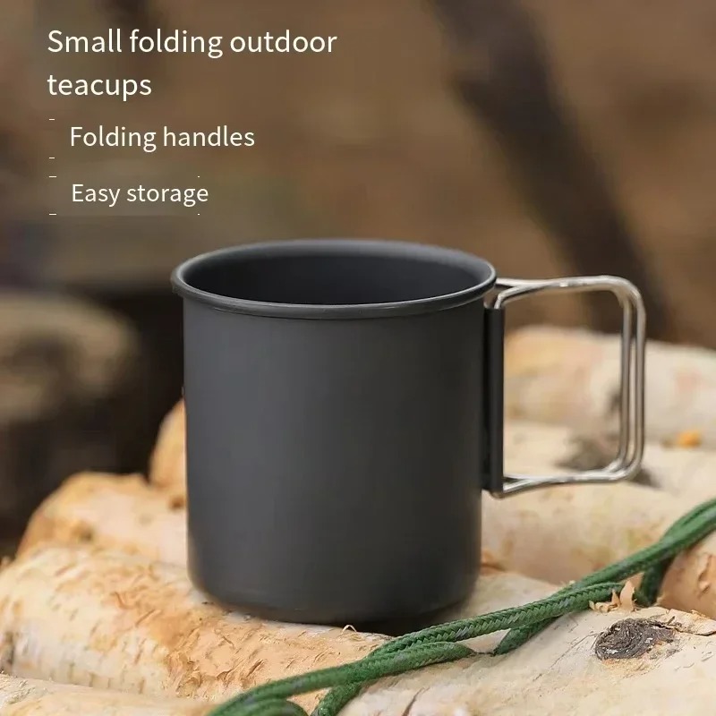 New 300ml Foldable Aluminum Al - Camping Cooking Pot recension och pris