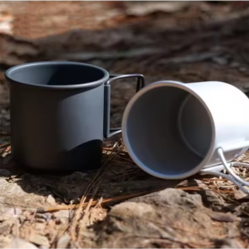 New 300ml Foldable Aluminum Al - Camping Cooking Pot recension och pris