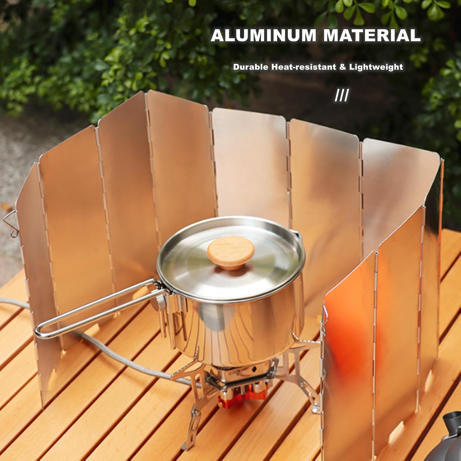Camping windshield, Folding Ou - Camping Cooking Light recension och pris