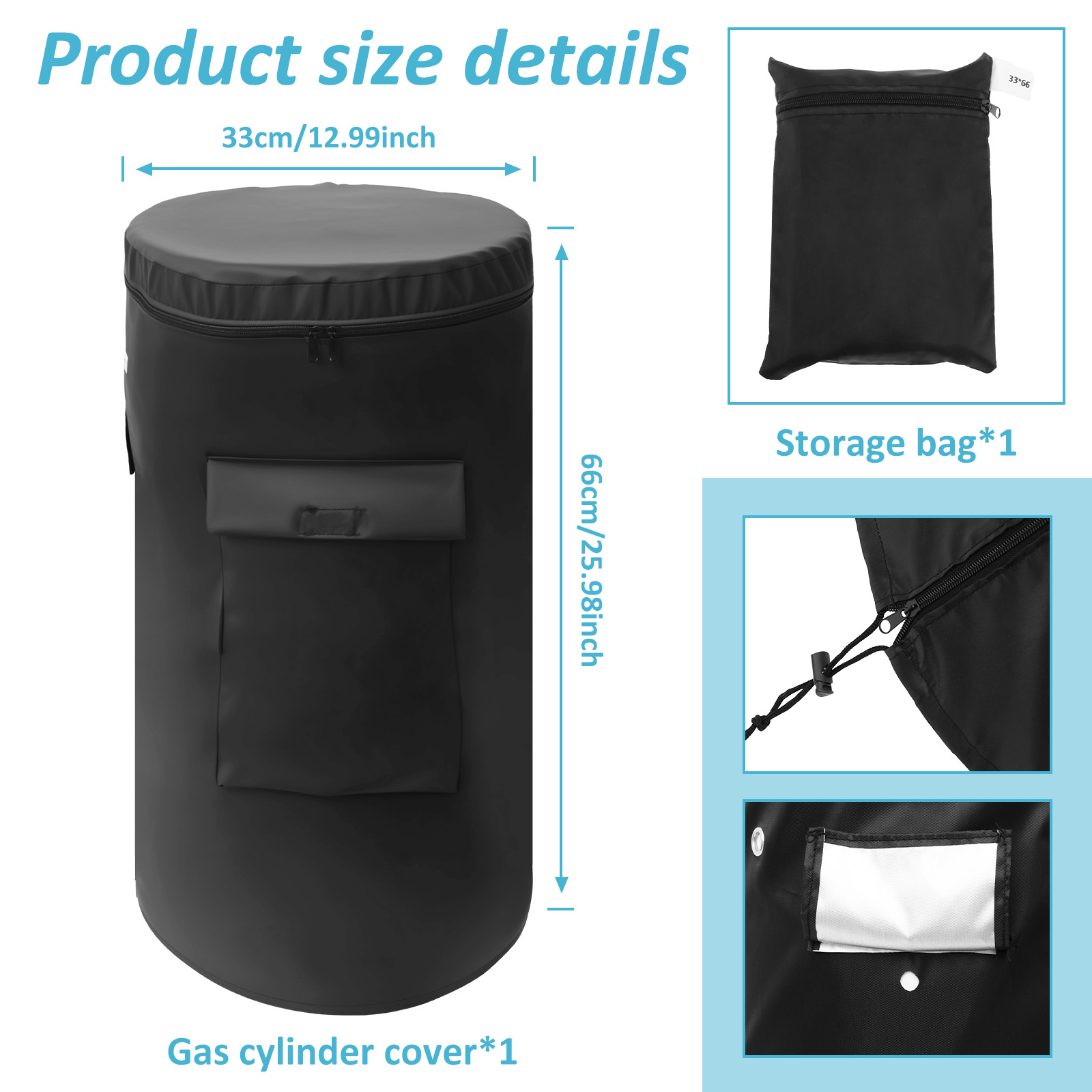 Oxford Cloth Propane Tank Cove - Camping Cooking Propane recension och pris