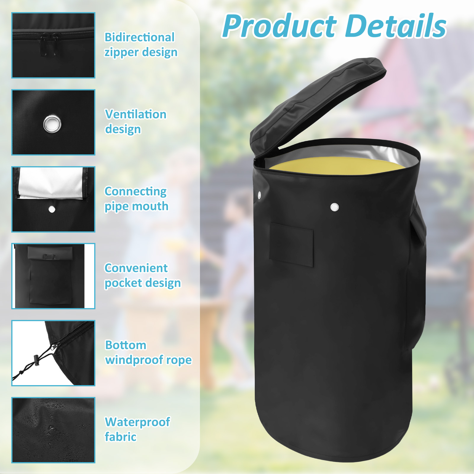 Oxford Cloth Propane Tank Cove - Camping Cooking Propane recension och pris