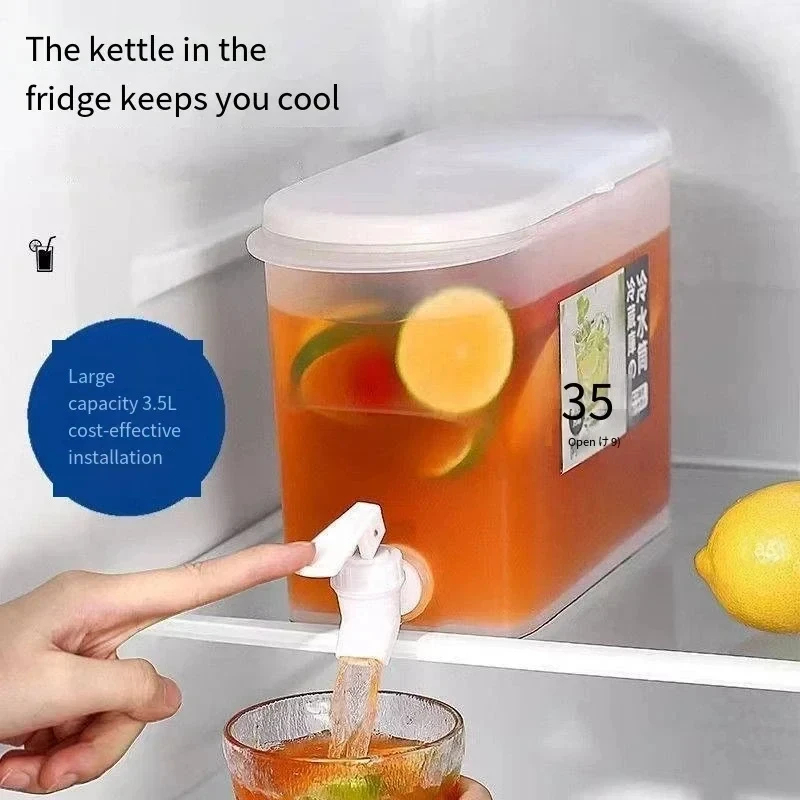 3.5/5L Cold Drink Kettle with  - Camping Cooking Pot Large recension och pris