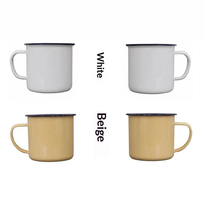 【M】Enamel Drinking Mugs Multip - Camping Cooking Pot recension och pris