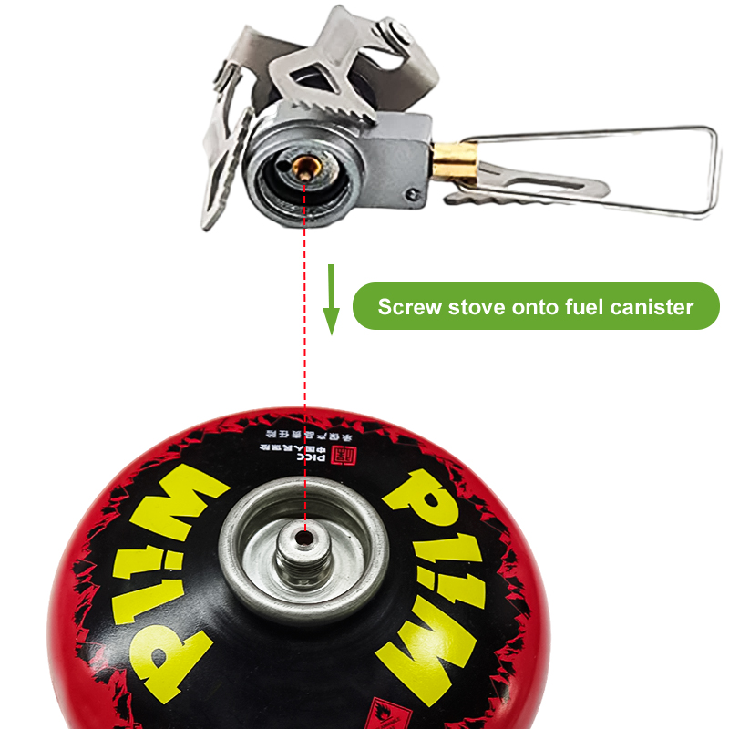BRS Outdoor Gas Stove Mini Cam - Camping Cooking Propane recension och pris