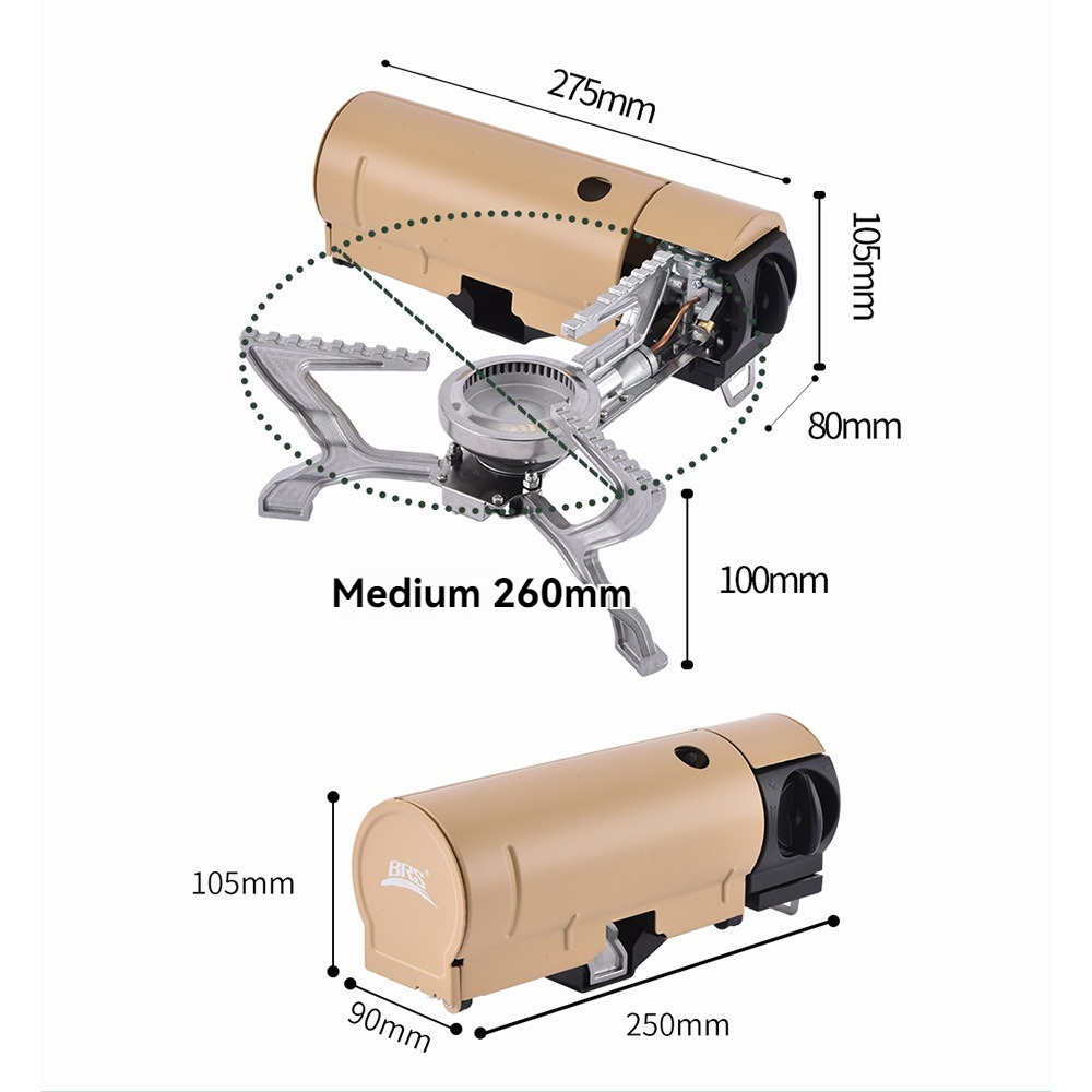 BRS-99 Camping Outdoor Portabl - Camping Cooking Light recension och pris