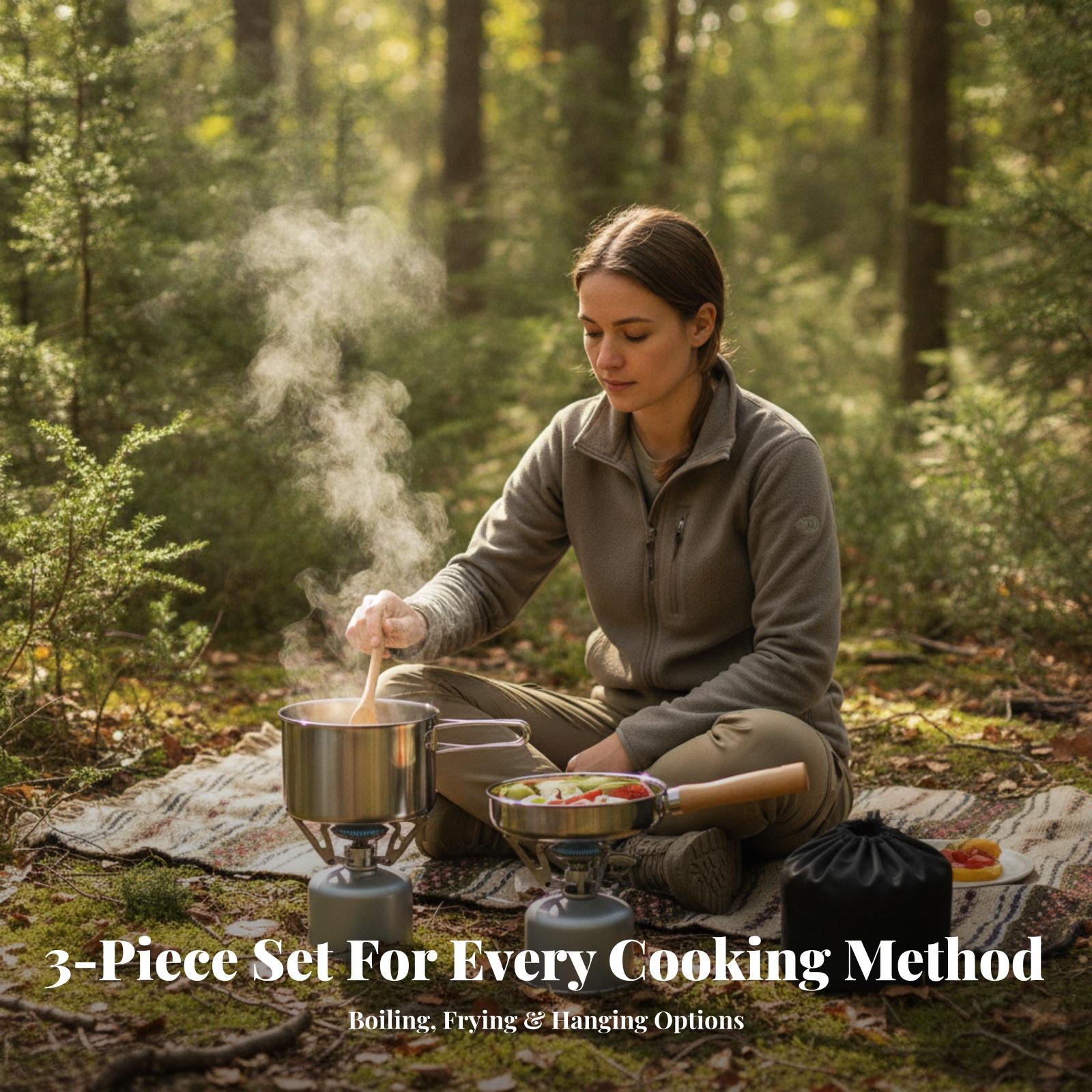 Outdoor Cooking Kettle 304 Sta - Camping Cooking Meals recension och pris