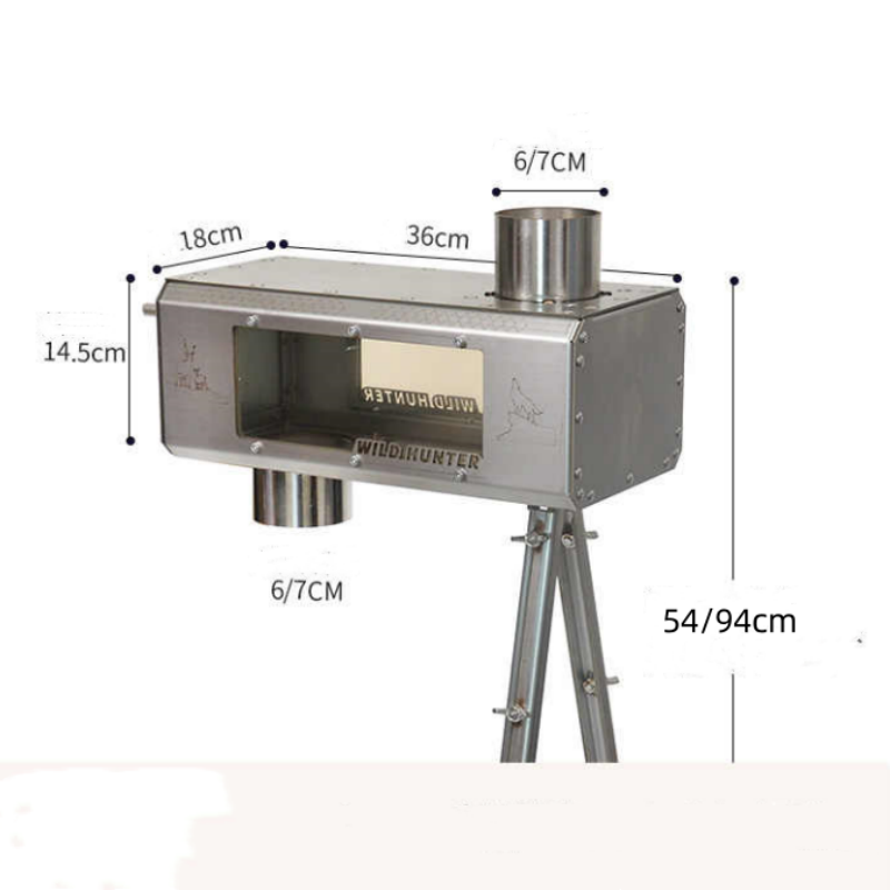 Camping Firewood Stove 2-Side  - Camping Cooking Area recension och pris