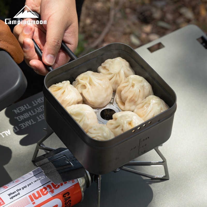 1313-W Thick Stainless Steel S - Camping Cooking Tin recension och pris