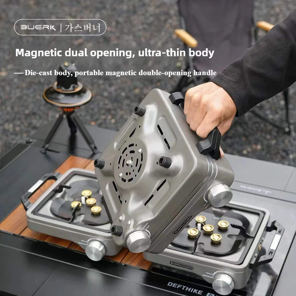 BUERK Camping Gas Stove - Port - Camping Cooking Propane recension och pris