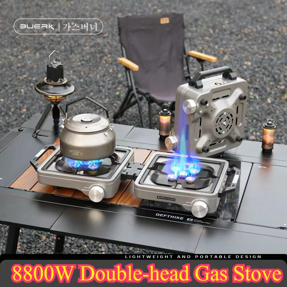 BUERK Camping Gas Stove - Port - Camping Cooking Propane recension och pris